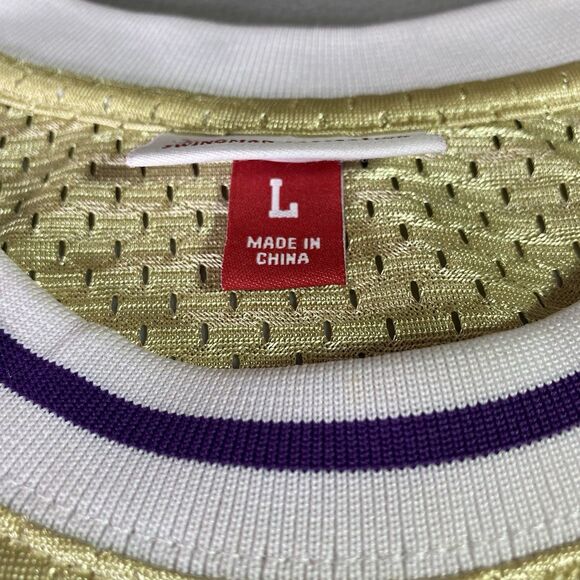 MITCHELL & NESS Shaquille O'Neal #34 Swingman Jersey LA Lakers 96-97 Mens L Gold - Picture 6 of 11